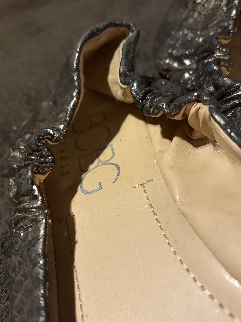 BCBG Reptile Loafers - Picture 2 of 5